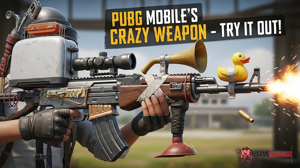 PUBG Mobile's Crazy Weapon - Try it Out!